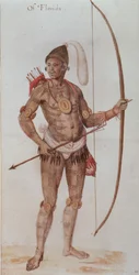 Hombre indio de Florida